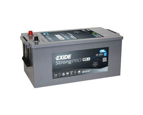 Акумулятор EXIDE STRONG PRO PLUS EFB 235Ah бічна (+/-) (1200EN) (д518*ш276*в242) EE2353
